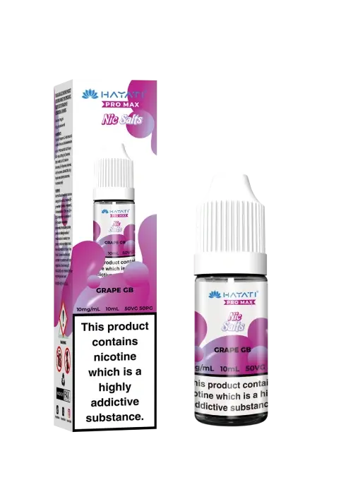 Grape GB Nic Salt E-Liquid by Hayati Pro Max 10ml